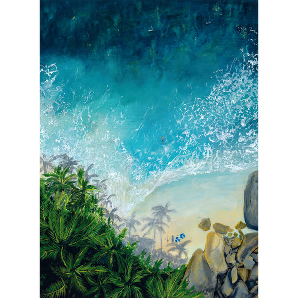 Print-GH18P - Summer Dreaming Art Print-Whistlefish