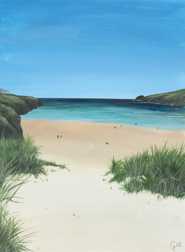 Print-GH36P - Porthcothan Med Print-Whistlefish