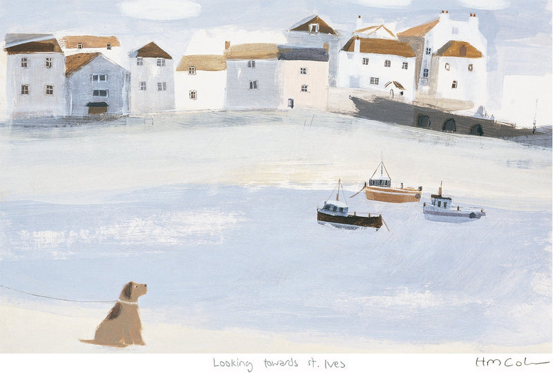 Print-HC09P - Looking Towards St Ives Art Print-Whistlefish