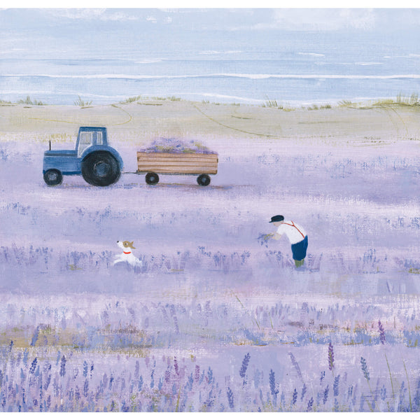 Print-HC183P - Lavender Fields Art Print-Whistlefish