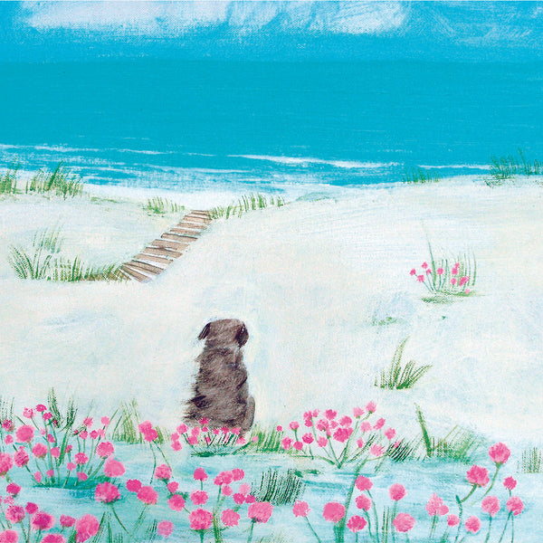 Print-HC360P - Sea Pinks Small Art Print-Hannah Cole