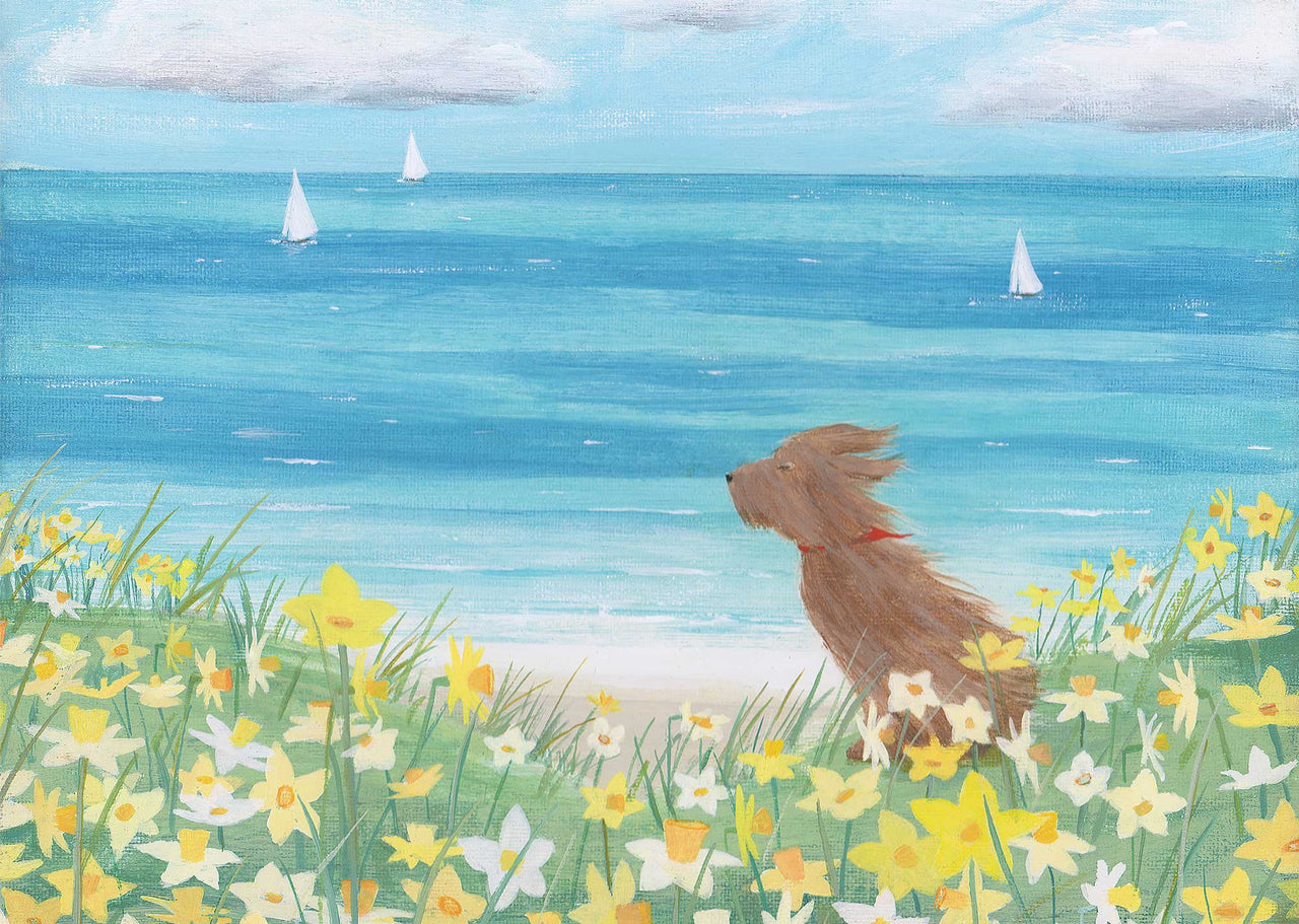 Print-HC371P - Sea Breeze Art Print-Hannah Cole