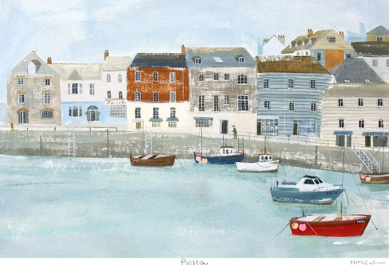 Print-HC75P - Padstow Art Print-Whistlefish