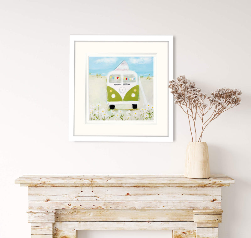 Print - HC90P - One Summers Day Small Art Print - One Summers Day Small Art Print by Hannah Cole - Whistlefish