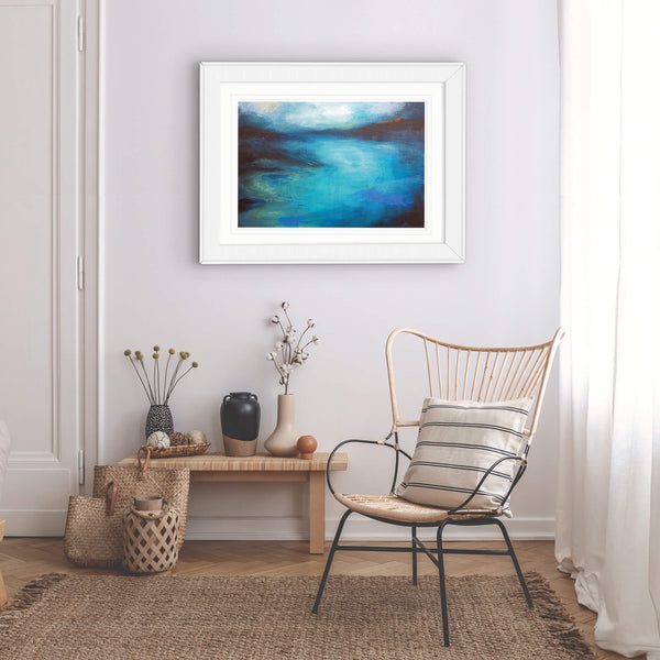 Print-HCL04P - Distant Glow Art Print-Whistlefish