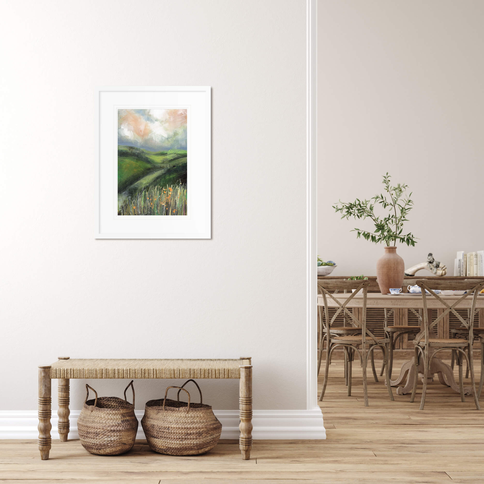 Print-HCL43P - Ramblers Way Art Print-Whistlefish