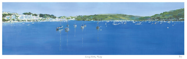 Print-IC104P - Long Vista Fowey Art Print-Whistlefish