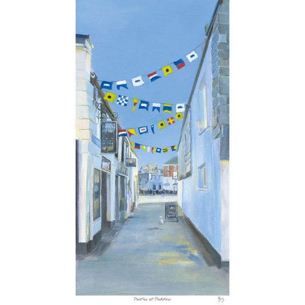 Print-IC113P - Pasties At Padstow Art Print-Whistlefish