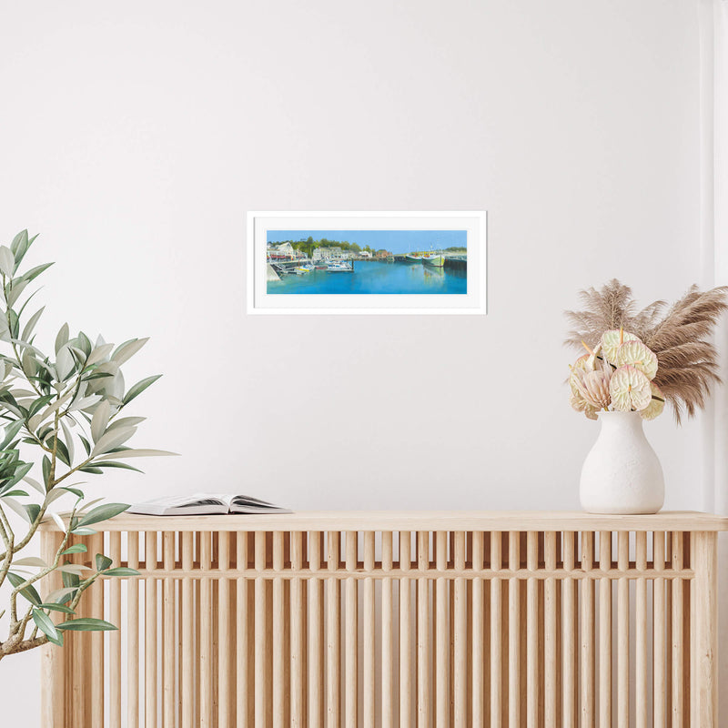 Print-IC116P - Another Perfect Day, Padstow Art Print-Whistlefish
