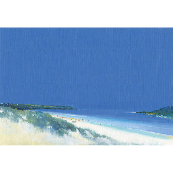 Print-IC117P - Crantock Bay Art Print-Whistlefish