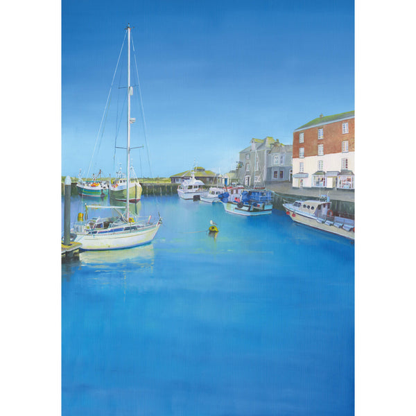 Print-IC127P - Padstow Art Print-Whistlefish