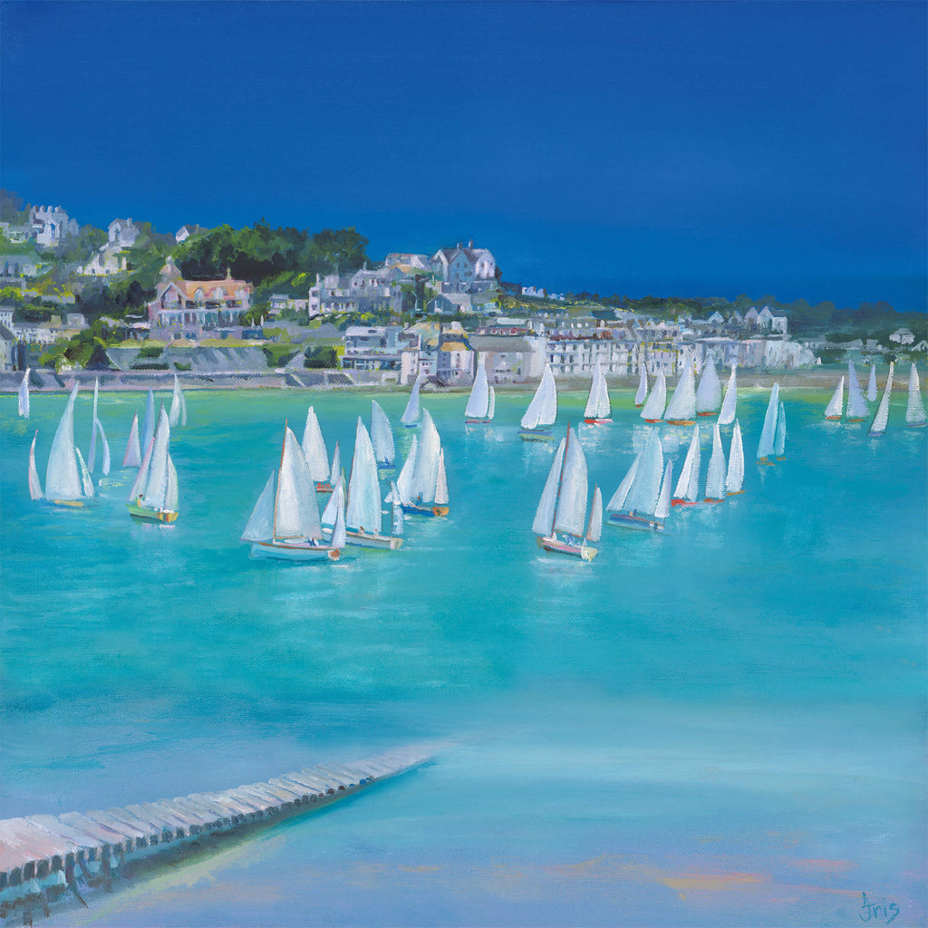 Print-IC158P - East Portsmouth to Salcombe Art Print-Whistlefish