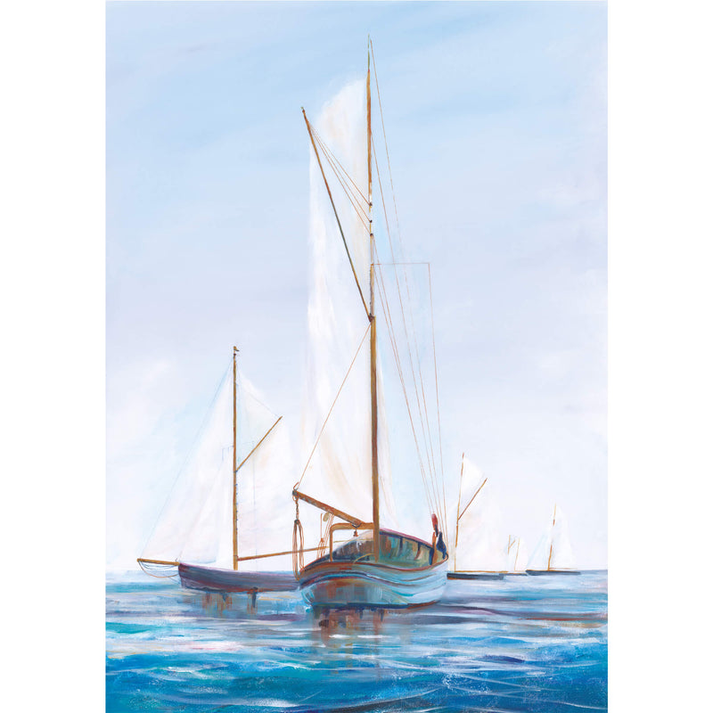 Print-IC171P - Sail Ahoy Art Print-Whistlefish