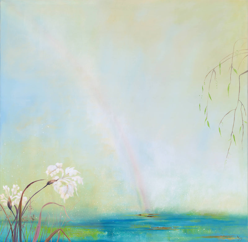 Print - IC262P - I Can See a Rainbow Art Print - I Can See a Rainbow Art Print by Iris Clelford - Whistlefish