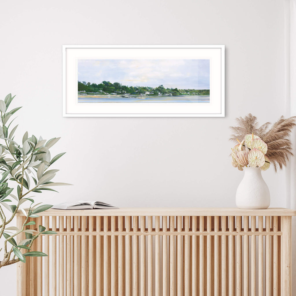 Print-IC271P - Big Sky over Little Rock Art Print-Whistlefish