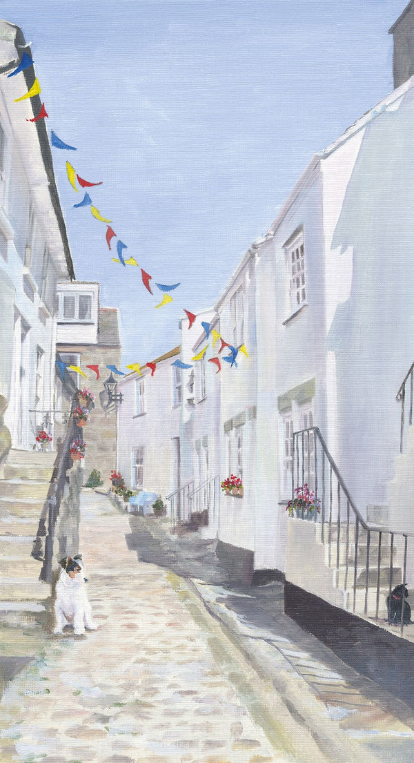 Print-IC32P - St Ives Parade Art Print-Whistlefish
