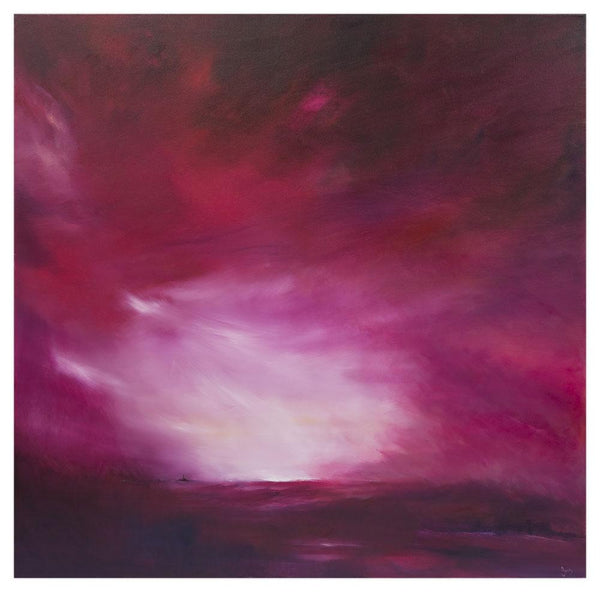 Print-IC68P - Magenta Skies Large Art Print-Whistlefish