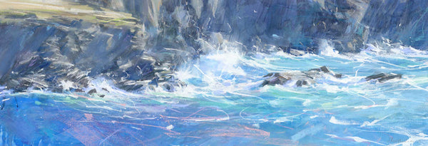 Print-BART123P - Heavy seas in the cove-Whistlefish