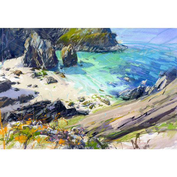 Print-BART53P - Kynance Cove-Whistlefish