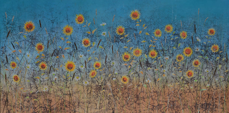 JS11P - Sunflowers Art Print