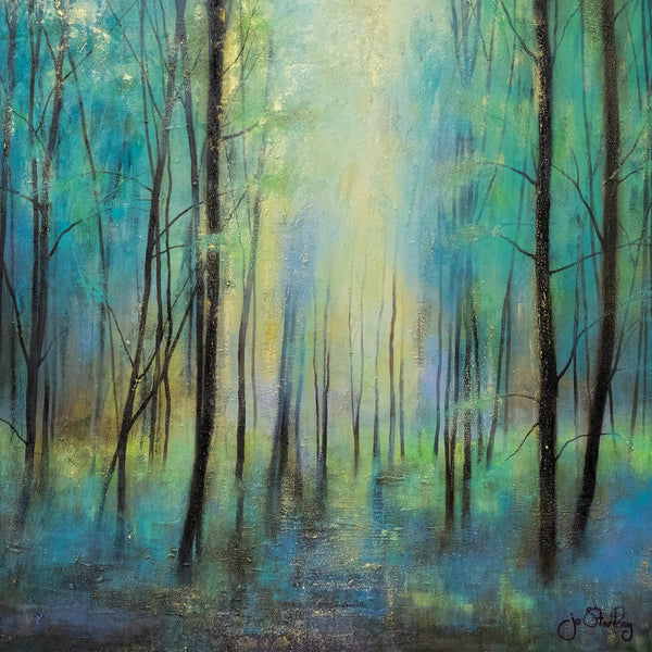 JS13P - The Lost Forest Large Art Print