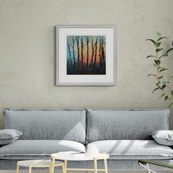 Print - JS31P - Sunlit Forest Med art print - Sunlit Forest Med art print - Whistlefish