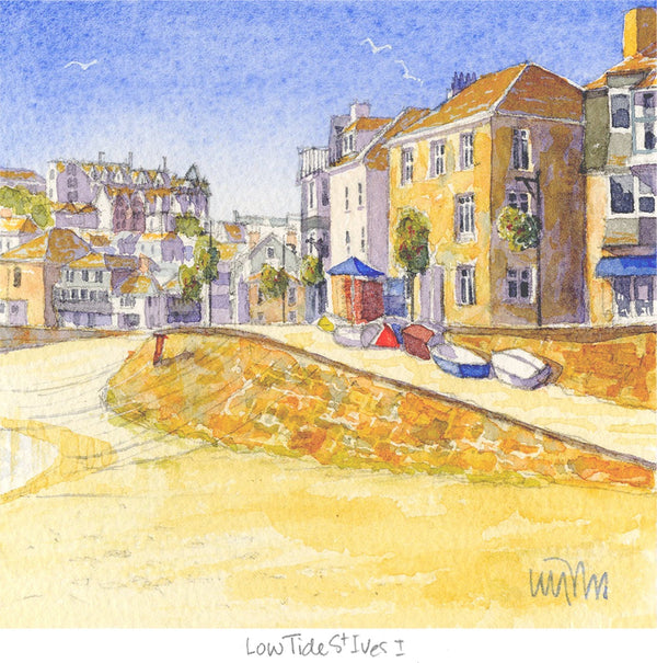 Print-JW158P - Lowtide St Ives 1 Print-Whistlefish