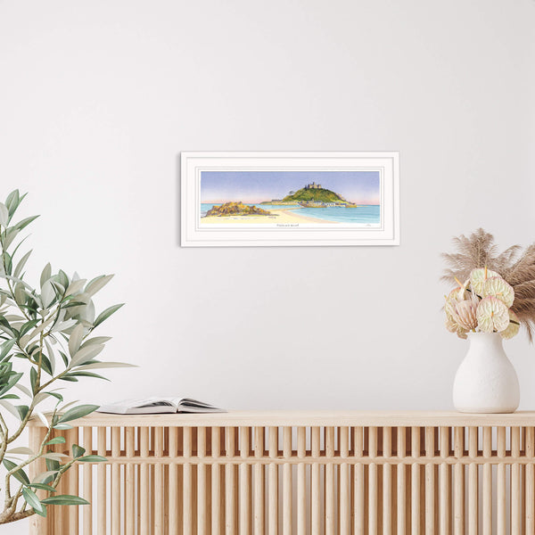 Print-JW179P - St Michael's Mount Print-Whistlefish