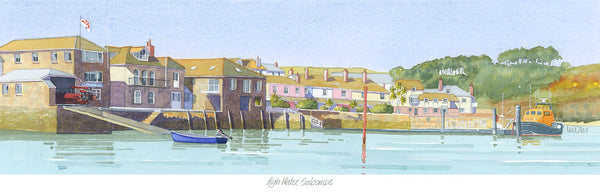 Print-JW208P - High Water Salcombe-Whistlefish