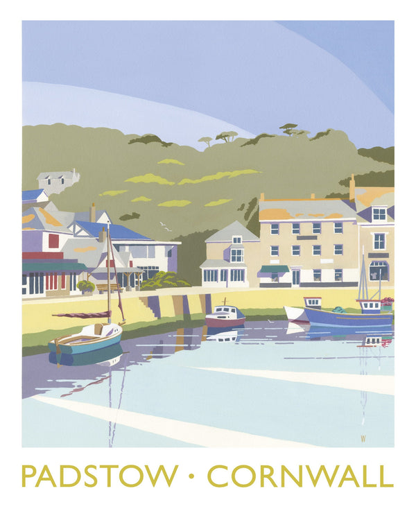 JW242P - Padstow Cornwall 1 Art Print