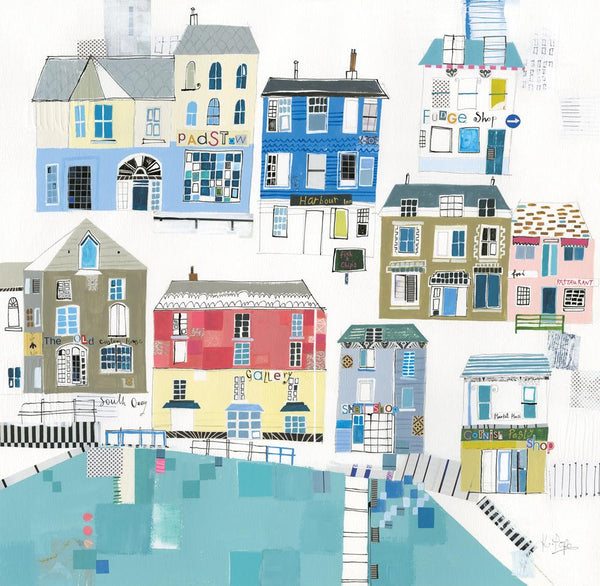 Print-LP141P - This Is Padstow Art Print-Whistlefish