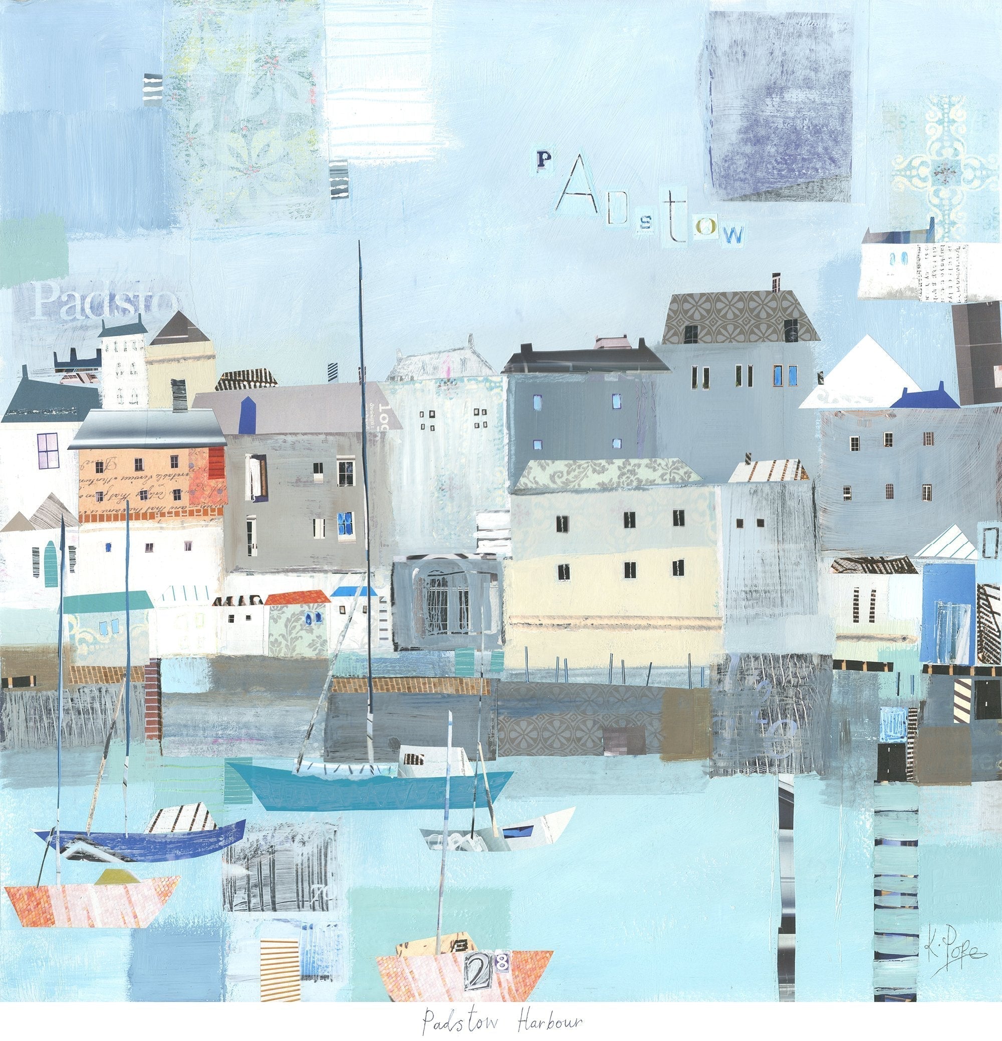 Padstow Art Print - Whistlefish