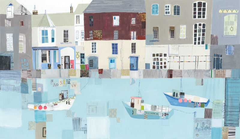 Print-LP89P - Charming Padstow Print-Whistlefish