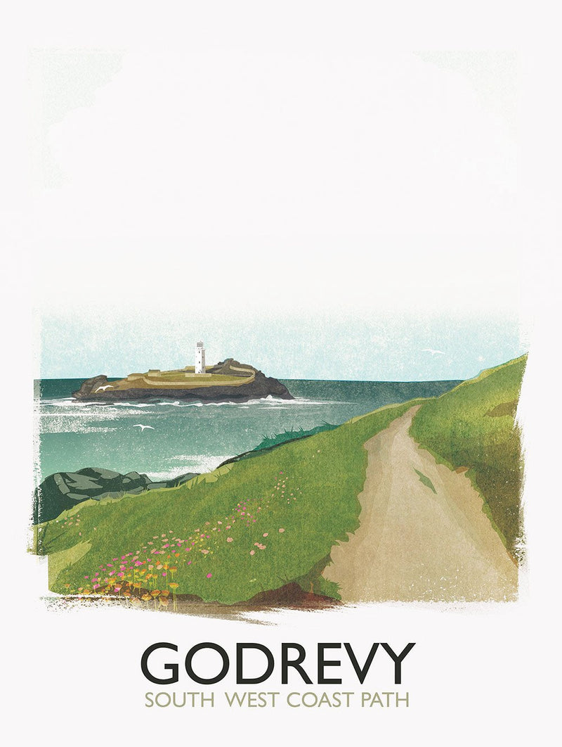 Print-RS15P - Godrevy Coast Print-Whistlefish