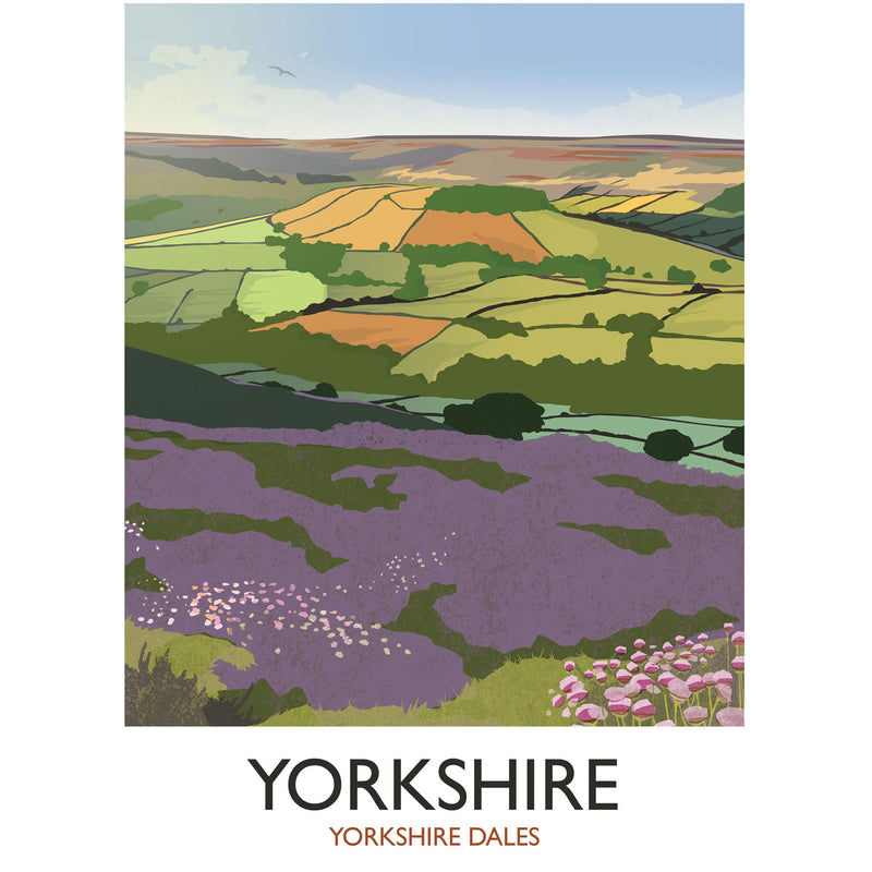 Print-RS21P - Yorkshire Dales Travel Print-Whistlefish