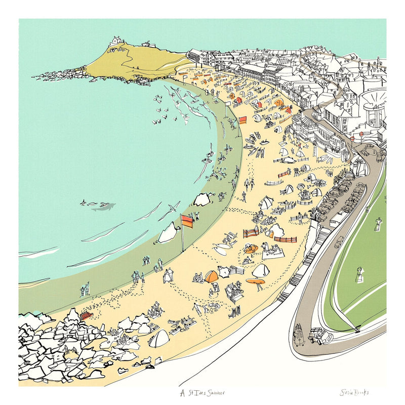 Print-SB22P - A St Ives Summer-Whistlefish