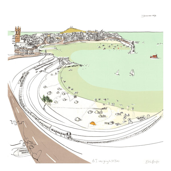 Print-SB25P - As I Was Going To St Ives Print-Whistlefish