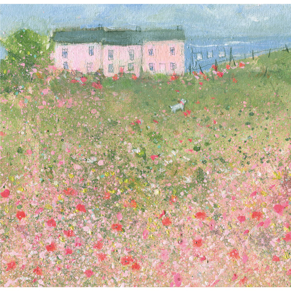 Print-SF120P - Pink Cottages-Whistlefish