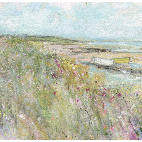 Print-SF123P - Pinks by the Estuary Art Print-Whistlefish