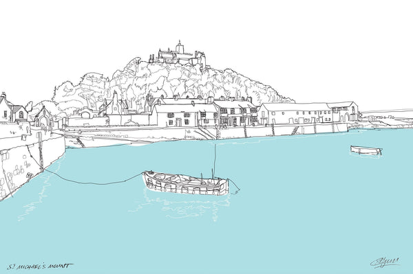 Print-SH06P - St Michaels Mount-Whistlefish