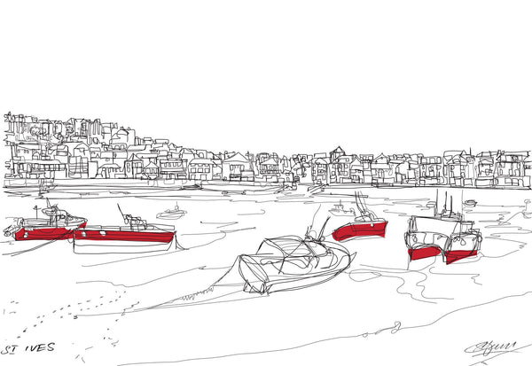 Print-SH07P - St Ives-Whistlefish