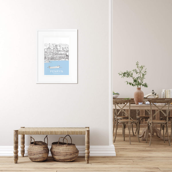 Print-SH37P - Penryn Travel Print-Whistlefish