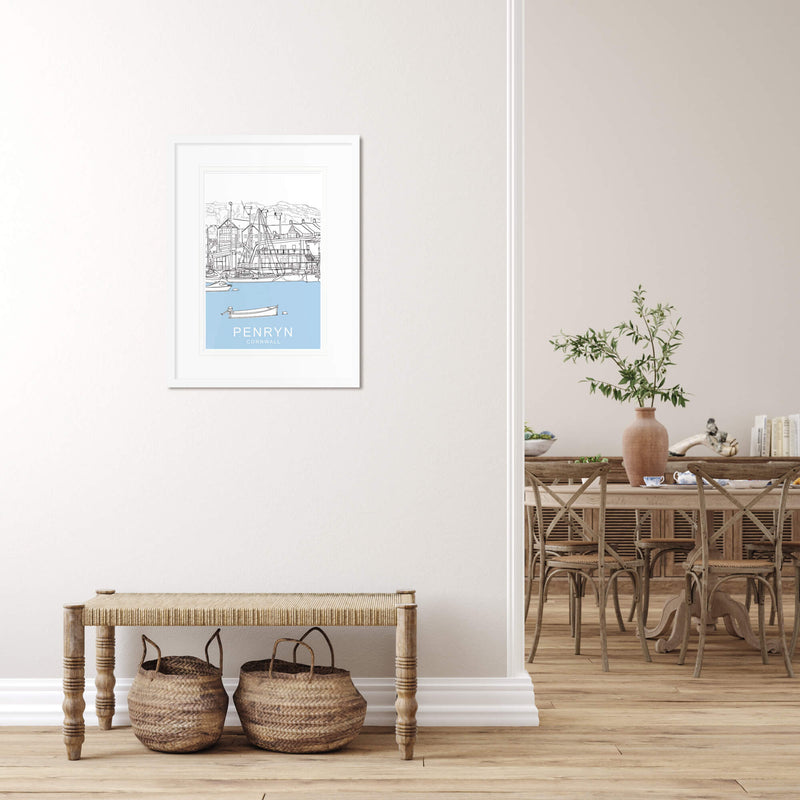 Print-SH37P - Penryn Travel Print-Whistlefish