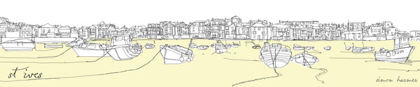 Print-SH91P - St Ives Harbour Medium-Whistlefish