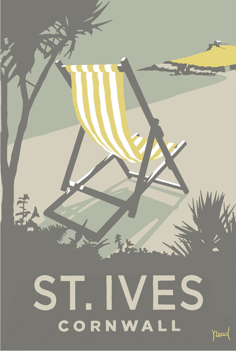 Print-SR30P - St Ives Deckchair-Whistlefish