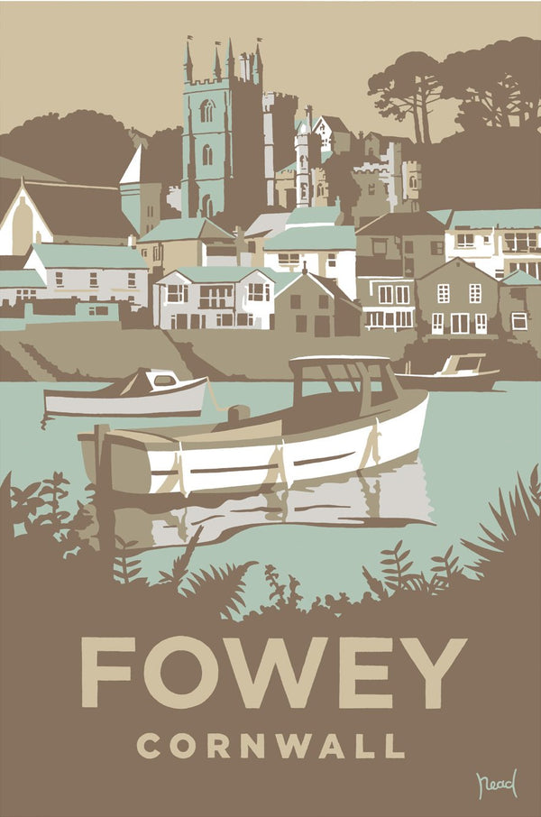 Print-SR58P - Fowey Art Print-Whistlefish
