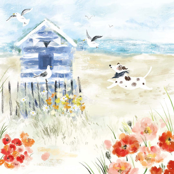 Print-WF1159P - Patch by the Beach Hut Art Print-Whistlefish