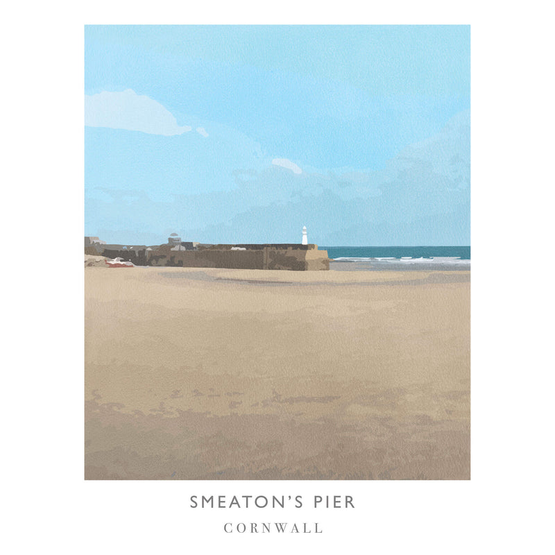 Print-WF141P - Smeatons Pier Art Print-Whistlefish