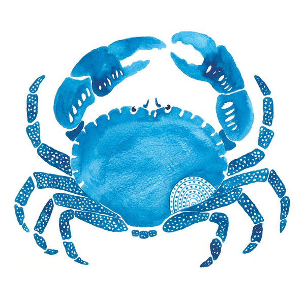 WF33P - Cornish Crab Art Print