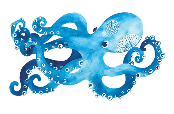 WF36P - Octopus Art Print